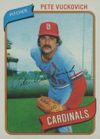 1980 Topps #57 Pete Vuckovich Baseball Card