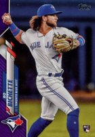 2020 Topps #78 Bo Bichette Purple Baseball Card