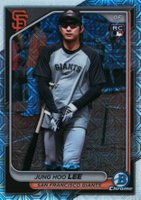 2024 Bowman Chrome Mega Box #67 Jung Hoo Lee SP Baseball Card