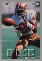 1993 Fleer Fruit O' Loom #35 Jerry Rice Football Card