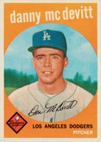 1959 Topps #364 Danny McDevitt Baseball Card