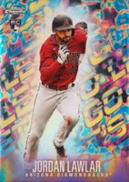 2024 Topps Finest Let's Go #LGC25 Jordan Lawlar Baseball Card