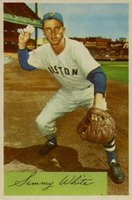 1954 Bowman #34 Sammy White Baseball Card