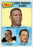 1965 Topps #537 Lopez/May/Roof Short Print Baseball Card
