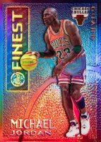 1995 Finest Mystery #M1 Michael Jordan Borderless Refractor Basketball Card