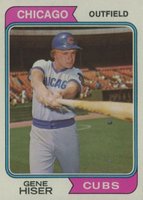 1974 Topps #452 Gene Hiser Baseball Card