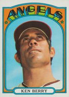 1972 Topps #379 Ken Berry Baseball Card