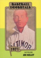 1980 Baseball Immortals #123 Joe Kelley Baseball Card