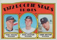 1972 Topps #351 Braves Rookies Baseball Card