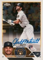 2023 Topps Chrome Update Autograph #RAGM Garrett Mitchell Baseball Card