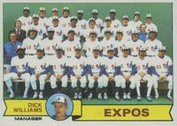 1979 Topps #606 Montreal Expos Team Baseball Card