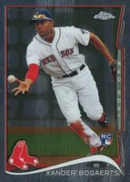 2014 Topps Chrome #25 Xander Bogaerts Baseball Card