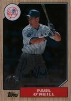 2022 Topps Clearly Authentic 1987 Topps Baseball Autographs #PO Paul O'Neill Baseball Card