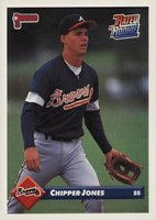 1993 Donruss #721 Chipper Jones Baseball Card