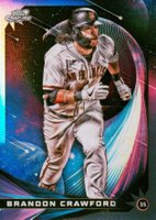 2022 Topps Cosmic Chrome Star Gaze #14 Brandon Crawford Baseball Card