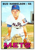 1967 Topps #306 Bud Harrelson Baseball Card