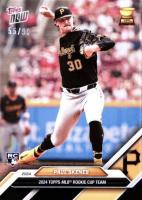 2024 Topps Now MLB Rookie Cup Team Set #RC10 Paul Skenes Black Baseball Card