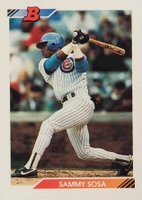 1992 Bowman #116 Sammy Sosa Baseball Card