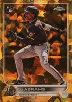 2022 Topps Chrome Sapphire Edition #280 CJ Abrams Gold Baseball Card