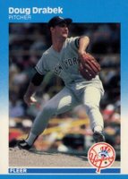 1987 Fleer #96 Doug Drabek Baseball Card