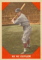 1960 Fleer Baseball Greats #75 Ki Ki Cuyler Baseball Card