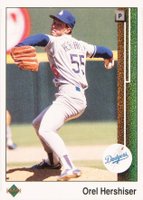 1989 Upper Deck #130 Orel Hershiser Baseball Card