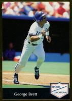 1991 Sports Educational-Hand Cut #12 George Brett Hand Cut Baseball Card