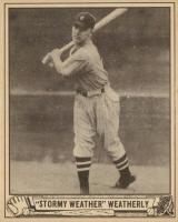 1940 Play Ball #49 Stormy Weatherly Baseball Card