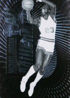 2023 Skybox Metal Universe Champions #101 Michael Jordan Basketball Card