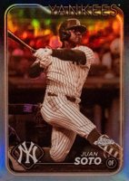 2024 Topps Chrome #150 Juan Soto Sepia Refractor Baseball Card