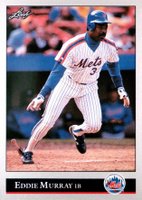 1992 Leaf #396 Eddie Murray Baseball Card