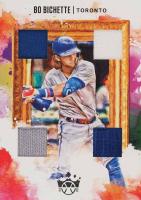 2020 Panini Diamond Kings Quad Materials #DKQBO Bo Bichette Baseball Card