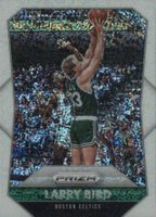 2015 Panini Prizm #261 Larry Bird White Sparkle Prizm Basketball Card