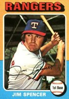 1975 Topps Mini #387 Jim Spencer Baseball Card
