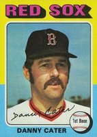 1975 Topps #645 Danny Cater Baseball Card