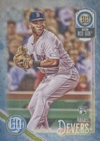 2018 Topps Gypsy Queen #53 Rafael Devers Indigo Baseball Card