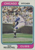 1974 Topps #136 Rick Reuschel Baseball Card
