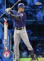 2020 Topps Chrome Update Sapphire Edition #149 Nick Solak Baseball Card
