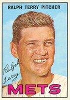 1967 Topps #59 Ralph Terry Baseball Card