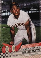 2020 Topps Transcendent VIP #DB6 Willie Mays 2020 Topps Decades' Best 1/1 Baseball Card