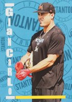 2017 Topps Throwback Thursday  #105 Giancarlo Stanton Baseball Card