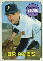 1969 Topps #627 George Stone Baseball Card