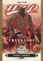 2003 Upper Deck MVP #199 Michael Jordan Gold Basketball Card