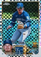 2023 Topps Chrome #176 Bobby Witt Jr. X-Fractor Baseball Card