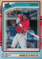 2024 Panini Donruss #137 Marcelo Mayer Holo Baseball Card