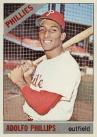 1966 Topps #32 Adolfo Phillips Baseball Card