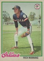 1978 O-Pee-Chee #151 Rick Manning Baseball Card
