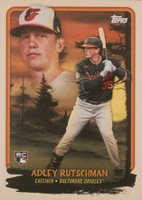 2023 Topps X Bob Ross the Joy of Baseball Budding Talents #BT1 Adley Rutschman Baseball Card