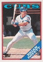 1988 Topps #136 Brian Dayett Baseball Card