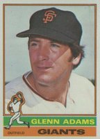1976 Topps #389 Glenn Adams Baseball Card